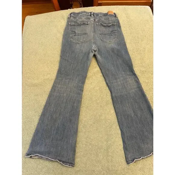 American Eagle Bootcut Jeans Size 14 - Picture 8 of 9